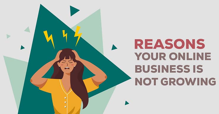 Reasons Why Your Online Business is Not Growing As Expected